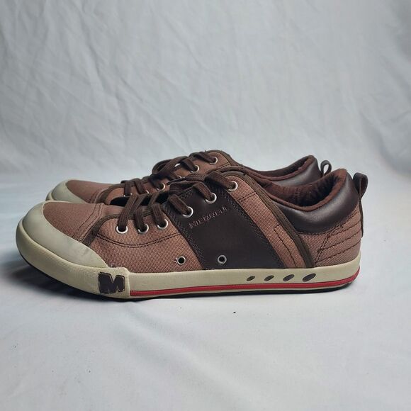 Merrell Bracken Sneakers Mens 10.5 Brown Canvas Casual Lace Up Shoes main image 11